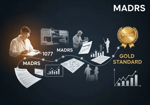 Scientific journey to MADRS "gold standard" status.