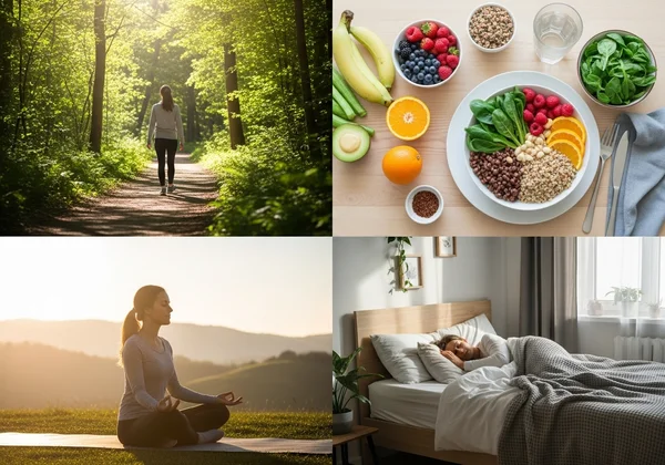 Various self-care activities for mood improvement