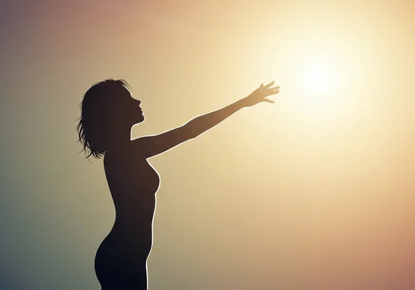 Person reaching out for support for mental well-being